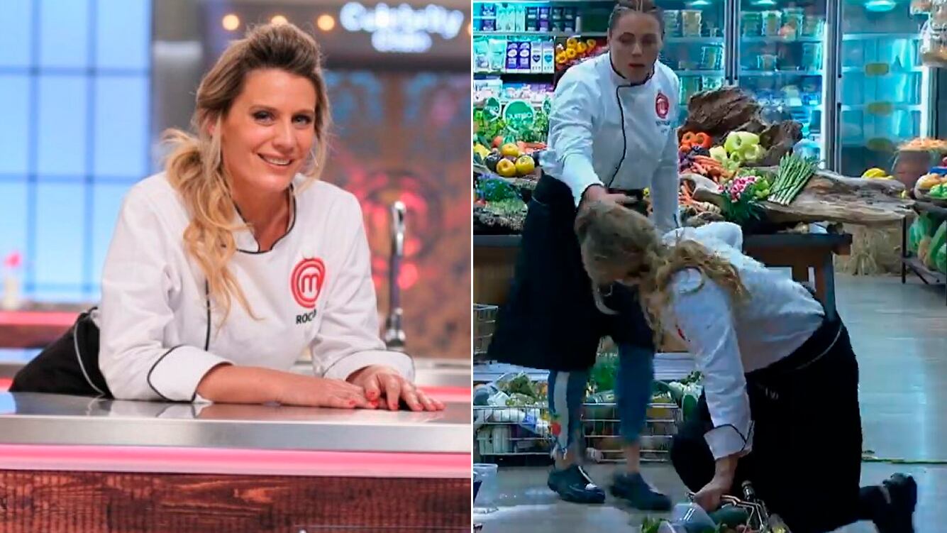 El accidente de Rocío Marengo en la final de MasterChef Celebrity Chile