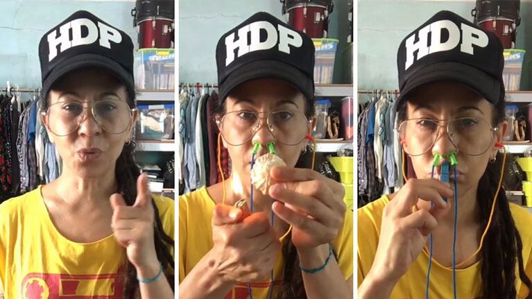 El video instructivo para usar pirotecnia de Miss Bolivia que se volvió viral