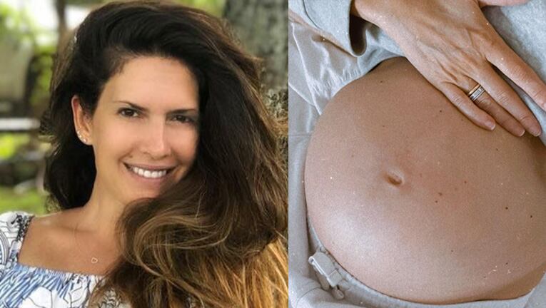El video de Isabel Macedo mostrando las pataditas de su bebé