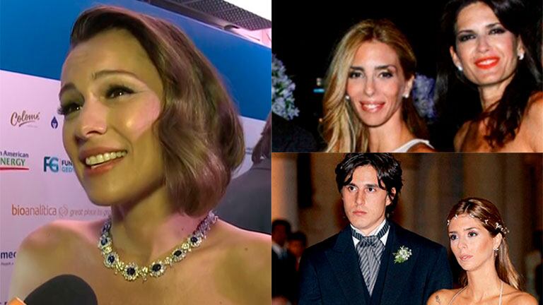 Pampita habló de la amistad de Milagros Brito, ex de Roberto García Moritán,  e Isabel Macedo