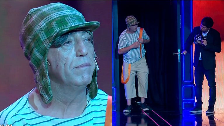 El imitador de El Chavo del 8 sorprendió en Bienvenidos a Bordo