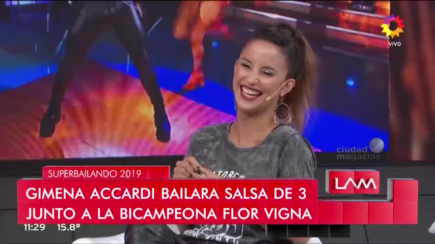 Gimena Accardi habló de la fama de "difícil" de Nicolás Cabré