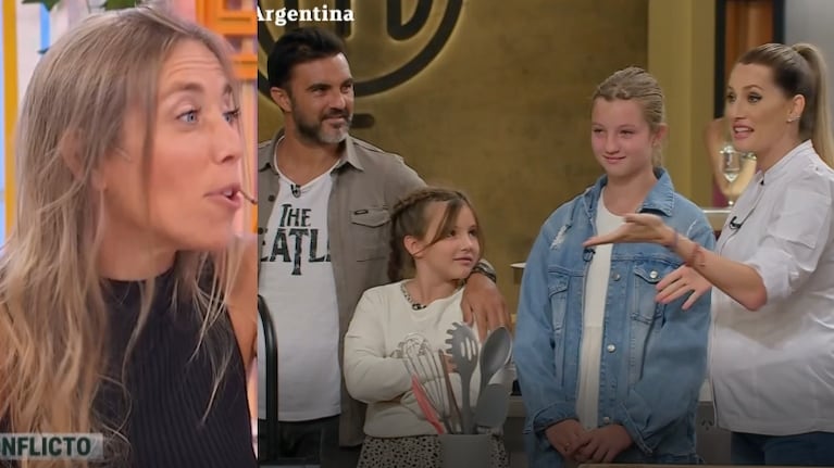 Chantal Abad opinó sobre cómo Mica Viciconte presentó en MasterChef a las hijas de Fabián Cubero y Nicole Neumann