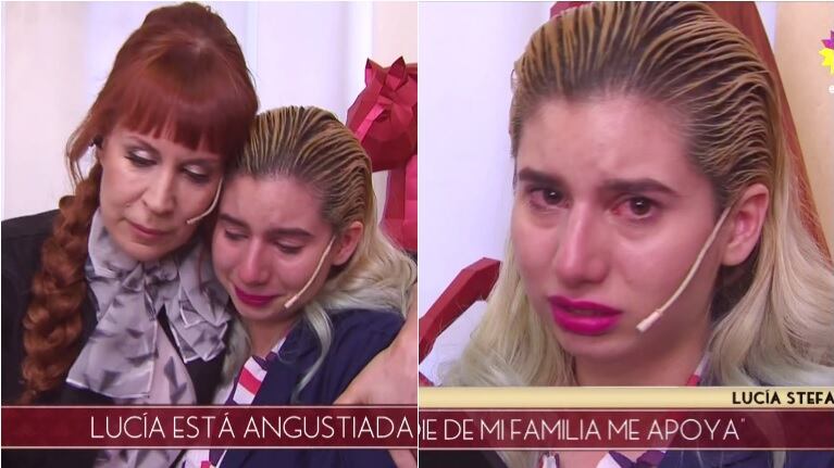 La angustia de Lucía Stefanin, la participante más joven de Corte y confección