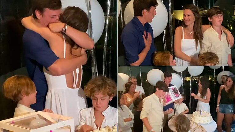 Pampita compartió el festejo de cumpleaños de Roberto García Moritán