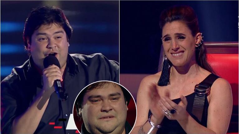 Pedro Antonio Culiandro hizo que Soledad rompiera en llanto en La Voz Argentina