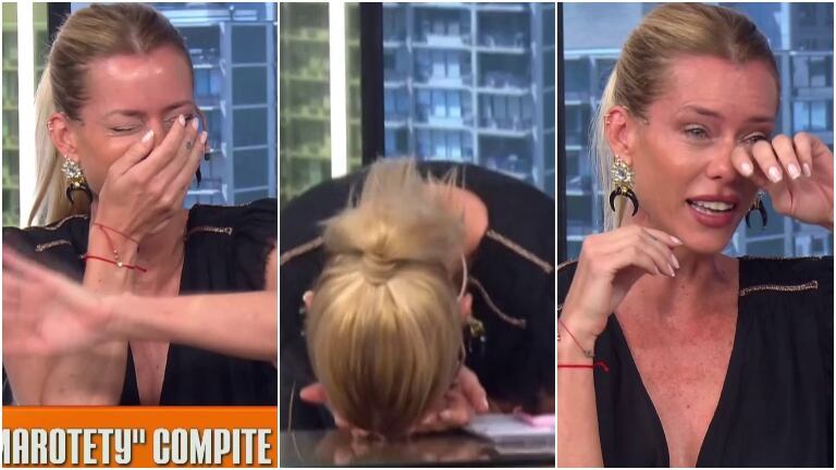 Nicole Neumann y una pícara frase en Nosotros a la mañana que la hizo tentarse hasta las lágrimas