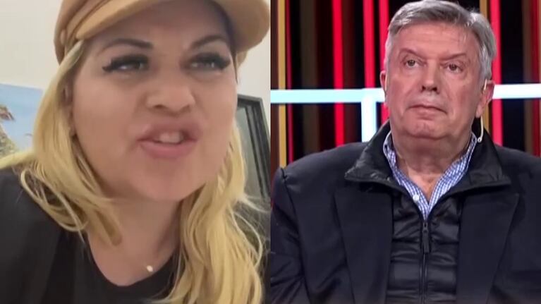 Tremenda pelea de Verónica Ojeda con Mauricio D’Alessandro en vivo: "Sos un payaso"