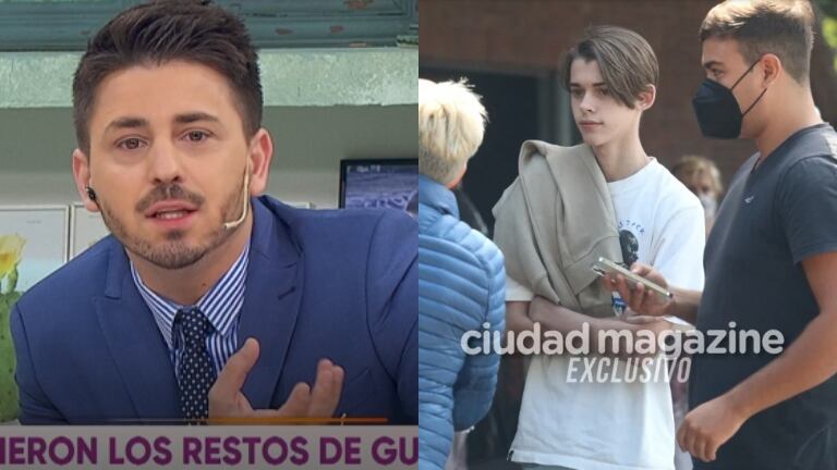 Pampito, sobre las imágenes de Felipe Fort en el entierro de Gustavo Martínez: "Ahí te das cuenta de que es un nene"