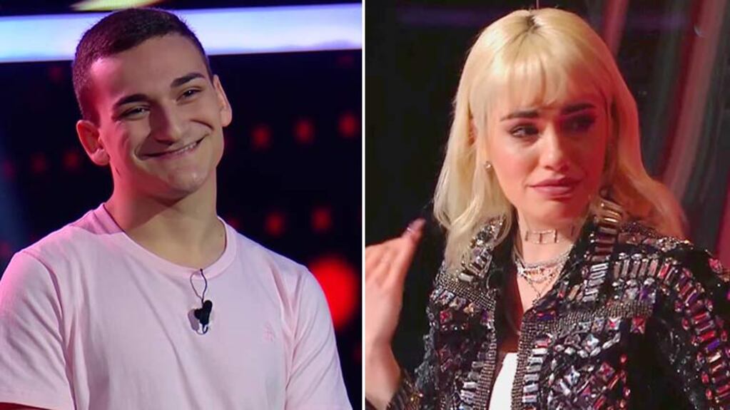 Lali Espósito quedó muy emocionada con un participante de La Voz Argentina