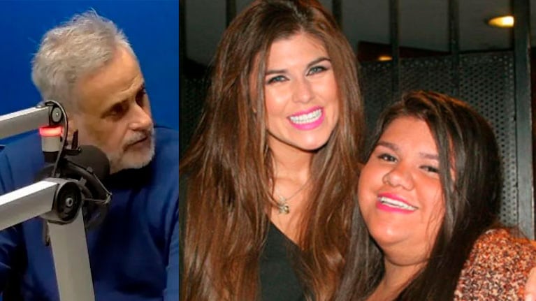 El picante mensaje oculto para Jorge Rial en una vieja foto de Morena y Loly Antoniale