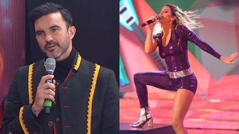 Fabián Cubero y un divertido comentario sobre los ensayos de Mica Viciconte para el Cantando