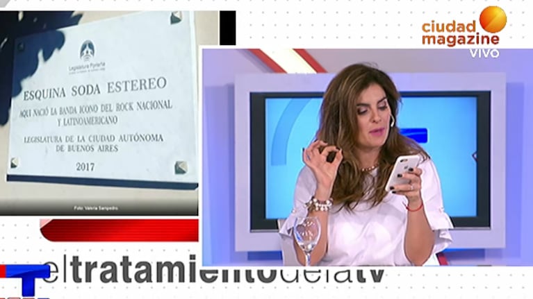 El error en la placa de Soda Stereo
