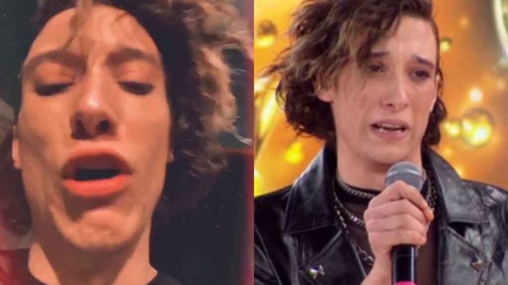 Lucas Spadafora, desconsolado por las críticas que recibe en Cantando 2020: "Estoy llorando de verdad"