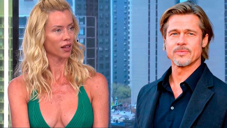 Nicole Neumann confesó en TV que dejaría todo por Brad Pitt
