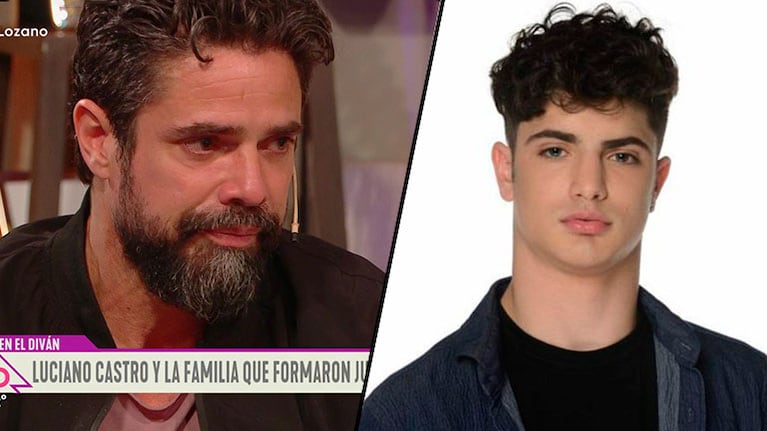 El remordimiento de Luciano Castro por la crianza de su hijo Mateo: “Era muy joven yo y no me quedaba otra”