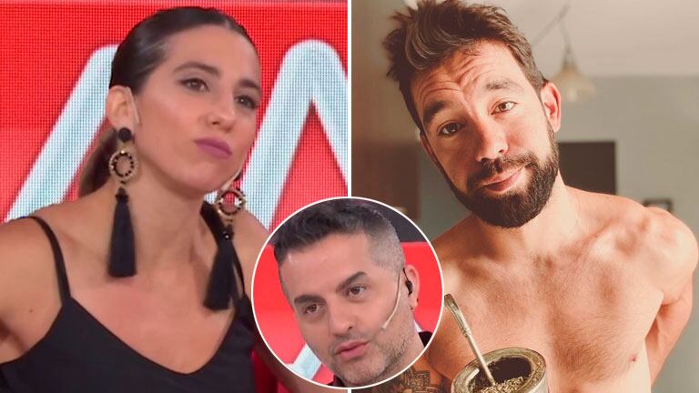 La reacción de Cinthia Fernández cuando le preguntaron si le daba a Agustín Cachete Sierra
