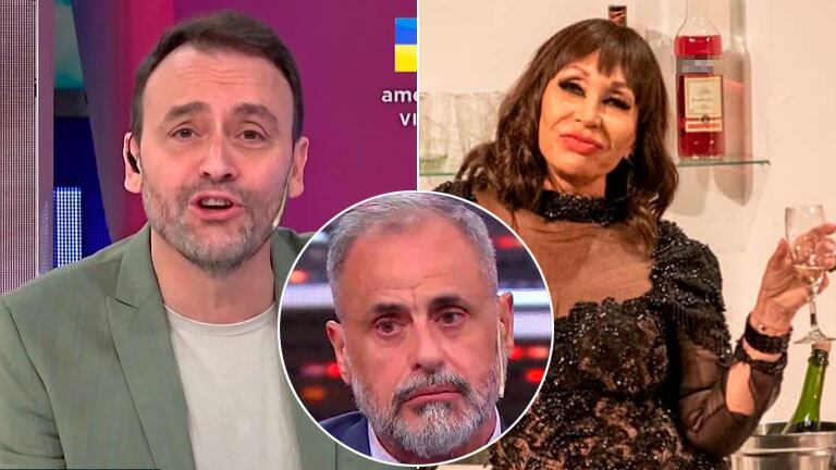 El palito cifrado de Moria Casán a Jorge Rial que leyó Adrián Pallares en vivo en Intrusos