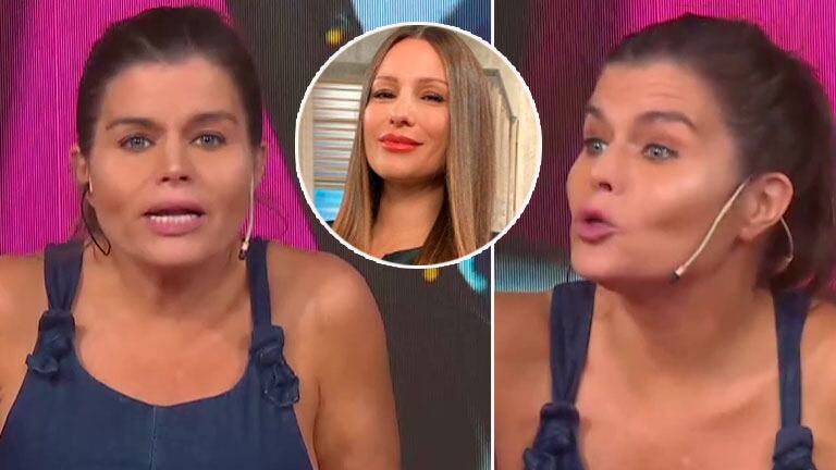 ¡Salió al cruce! La furia a cámara de Angie Balbiani tras ser tildada de "desplazada" en el baby shower de Pampita