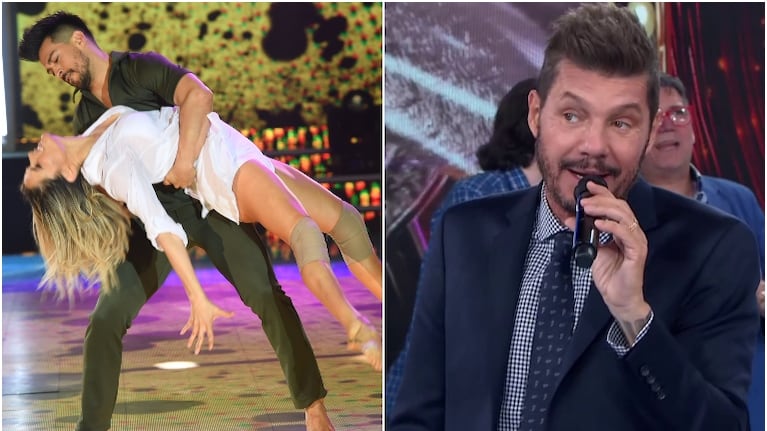 Marcelo Tinelli y la primera vez que puntuó a una pareja del Bailando... ¡bajándole un punto!
