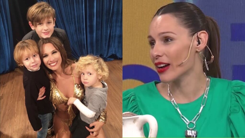 Pampita contó cómo hace para poner límites a sus hijos: "Les digo ‘te vas a pensar’; me dijeron que tiene que ser un minuto por edad"