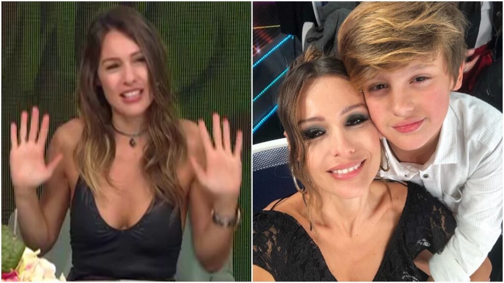 Pampita habló de la primera vez que le llegó un canje a su hijo mayor