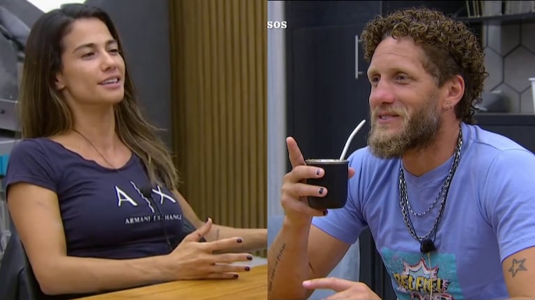 La profunda charla de Martín Coggi con Delfina Gerez Bosco sobre cómo seguirá su vínculo cuando termine El hotel de los Famosos 2: "Vamos a intentar tener una relación común y corriente"