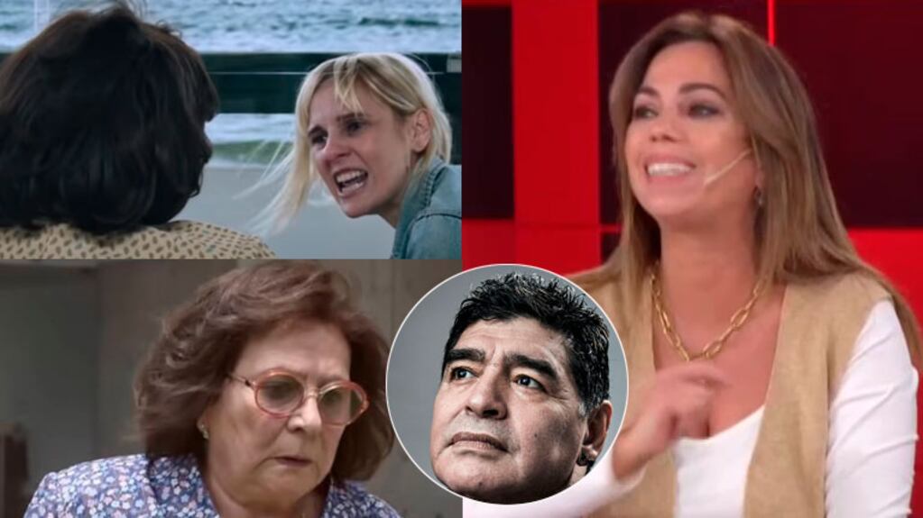 Pía Shaw reveló que la fuerte escena de Claudia Villafañe y Doña Tota en la serie de Diego Maradona