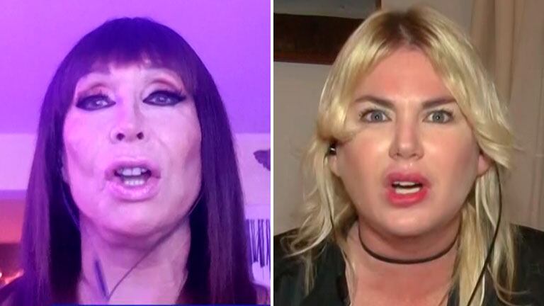 El pícaro palito de Moria Casán contra Esmeralda Mitre
