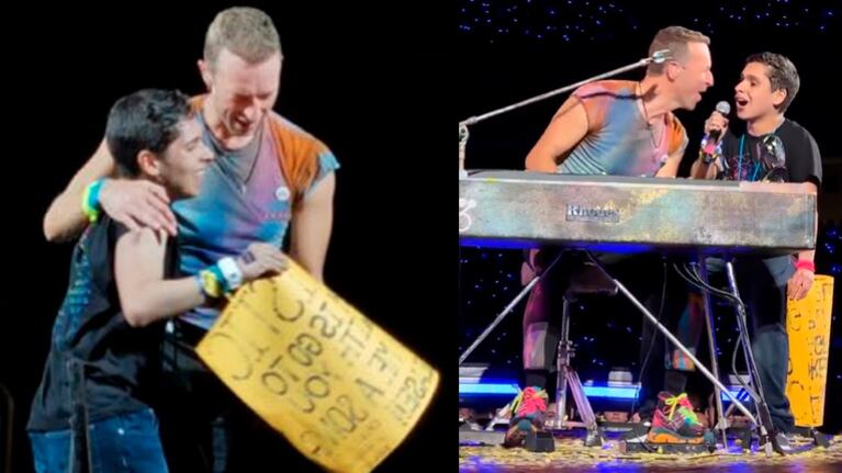 Chris Martin, líder de Coldplay, tuvo un emotivo gesto con un fan autista en pleno show