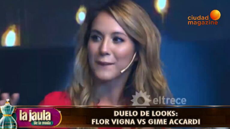 Flor Vigna arrasó en La Jaula de la moda