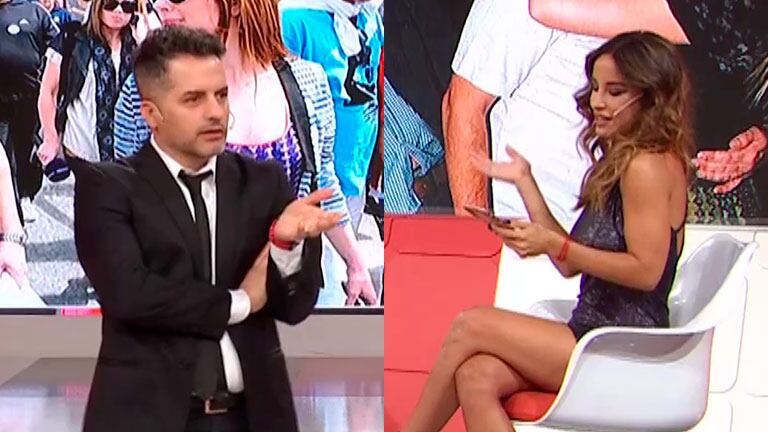 Lourdes Sánchez sorprendió a Ángel de Brito con un dato de actualidad