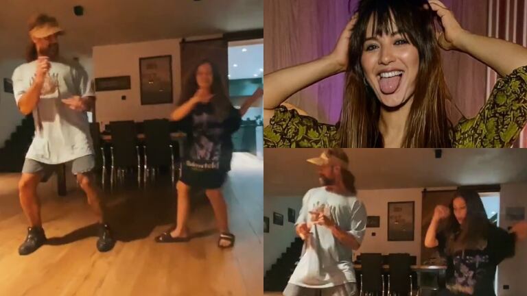 El baile de Luciano Castro y su hija, Esperanza filmados por Flor Vigna: "¿No serán ustedes padre e hija?"