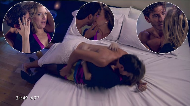 Carla Peterson y Vico D’Alessandro tuvieron una noche súper fogosa en 100 días para enamorarse