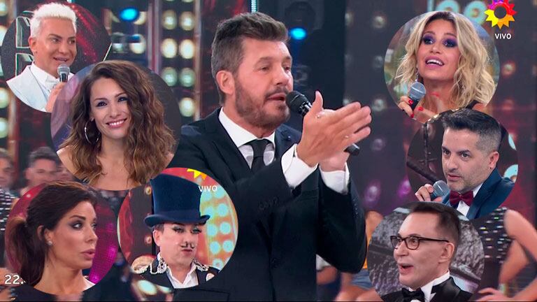 Marcelo Tinelli le hizo un divertido reclamo al jurado: “Fueron los siete a cenar y ni me llamaron”