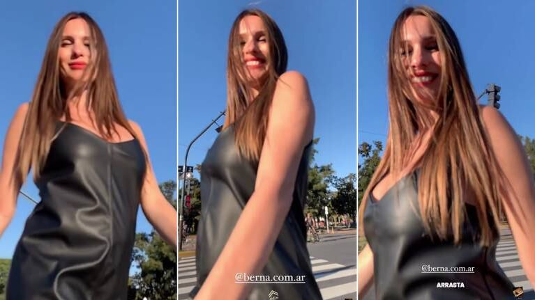 ¡Asomó la pancita! Las fotos y el video de Pampita luciendo su embarazo de cinco meses