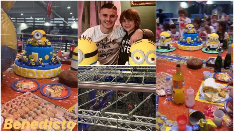 El festejo de cumpleaños de Benicio, el hijo de Wanda Nara