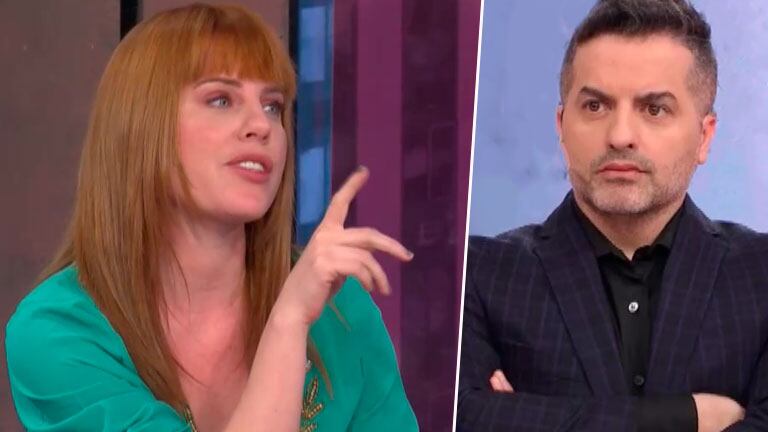 ¡Qué momento! Agustina Kämpfer se verá cara a cara con Ángel de Brito, a menos de un mes sus fuertes cruces mediáticos