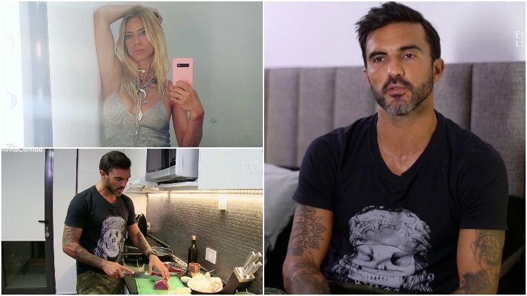 Fabián Cubero y un pícaro comentario ¿para Nicole Neumann? al cocinar en Divina comida