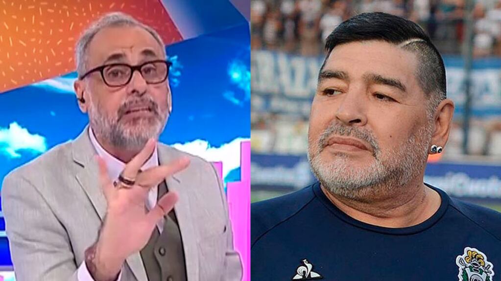 Fuerte frase de Jorge Rial sobre las adicciones de Diego Maradona