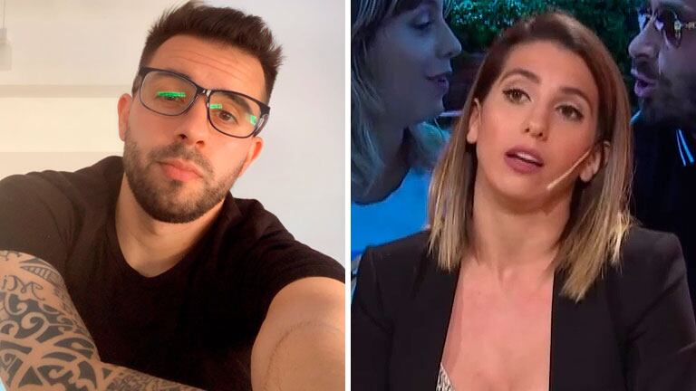 El palito de Cinthia Fernández a Matías Defederico tras los polémicos likes en su contra