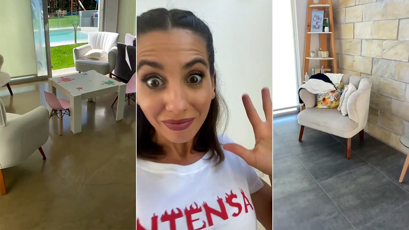 La impresionante remodelación que Cinthia Fernández hizo en su casa