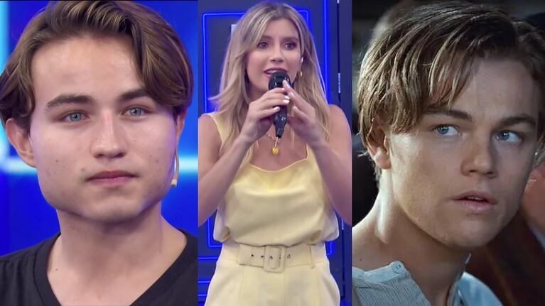 El participante que sorprendió con su gran parecido a Leonardo Di Caprio en Bienvenidos a bordo