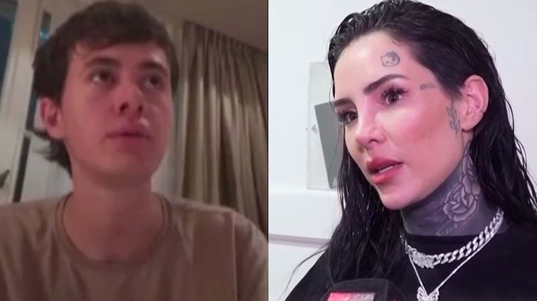 Dante Ortega enfrentó las fuertes declaraciones de Cande Tinelli en un vivo de Instagram