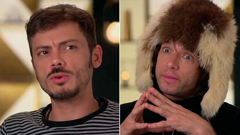Tomás Fonzi y Joaquín Levinton, muy suspicaces sobre un posible plagio en MasterChef Celebrity