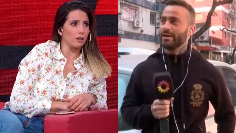 Picante pase de factura de Cinthia Fernández a Martín Baclini en pleno móvil de LAM