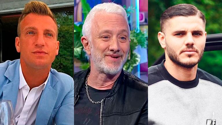 Andy Kusnetzoff se la jugó y eligió entre Mauro Icardi y Maxi López