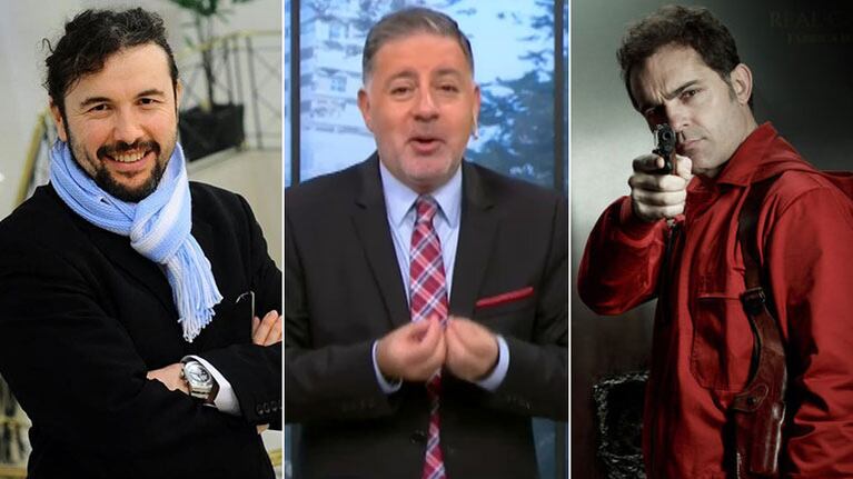 Fabián Doman, su picante crítica a Pedro Alonso, de La Casa de Papel: "¡Es el Ergün Demir de 2018, vino a robar!"