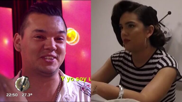 Las cámaras ocultas de Ángela Leiva y Brian Lanzelotta en Cantando 2020
