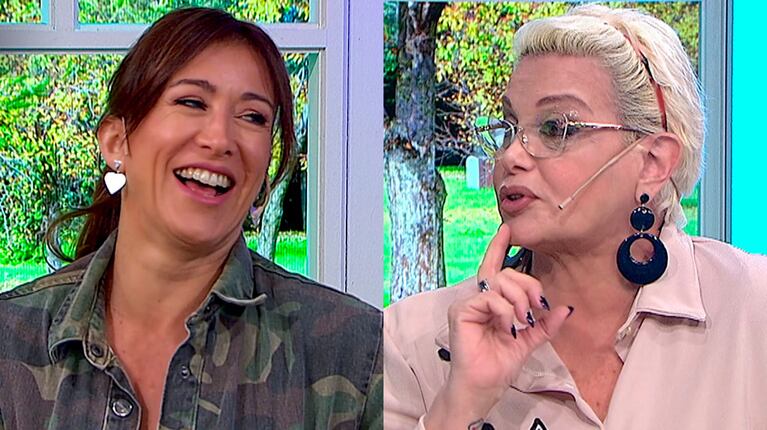 Valeria Archimó contó que está “muy enamorada” y Carmen Barbieri le retrucó con una pregunta súper íntima